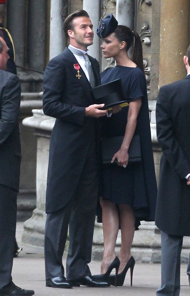 victoria beckham royal wedding. David-Victoria-Beckham-Arrive-