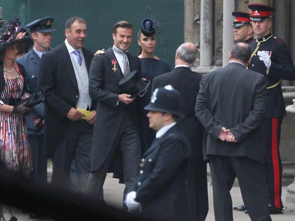 victoria beckham at royal wedding. David-Victoria-Beckham-Arrive-